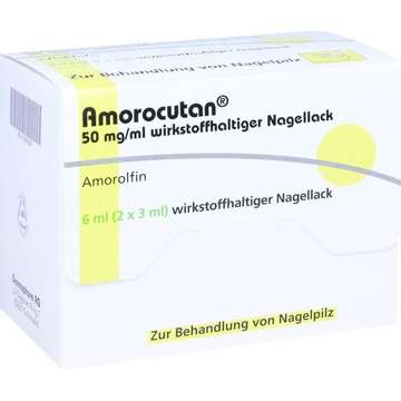 Amorolfin acis 50 mg/ml wirkstoffhaltiger Nagellack