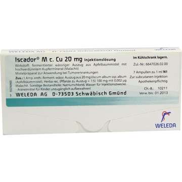 Iscador M c. Cu 20mg