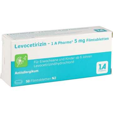 Levocetirizin Krka 5 mg Filmtabletten