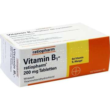 Vitamin B1-ratiopharm 200 mg Tabletten