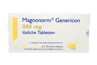 Magnonorm Genericon 365 mg lösliche Tabletten