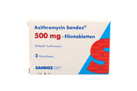 Azithromycin Sandoz 500 mg - Filmtabletten