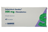 Valaciclovir Sandoz 500 mg - Filmtabletten