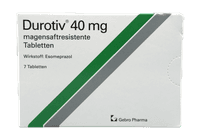 Durotiv 40 mg magensaftresistente Tabletten