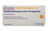 LOVENOX 4.000 IE (40 mg)/0,4 ml Injektionslösung in einer Fertigspritze