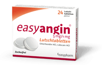 easyangin Mentholgeschmack 5mg/1mg Lutschtabletten