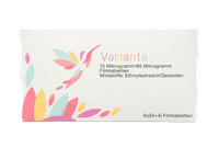 Varianta 15 Mikrogramm/60 Mikrogramm Filmtabletten