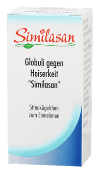 Globuli gegen Heiserkeit "Similasan"