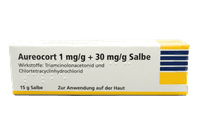 Aureocort 1 mg/g + 30 mg/g Salbe
