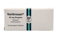 Vertirosan 50 mg - Dragees