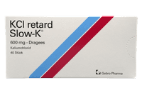 KCl retard Slow-K 600 mg - Dragees