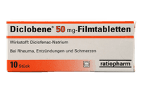 Diclobene 50 mg - Filmtabletten