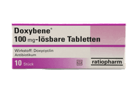 Doxybene 100 mg - lösbare Tabletten