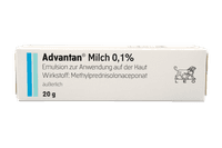 Advantan Milch 0,1% Emulsion zur Anwendung auf der Haut