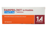 Ramipril/HCT 1A Pharma 5 mg/25 mg - Tabletten