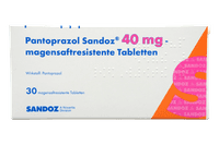 Pantoprazol Sandoz 40 mg - magensaftresistente Tabletten