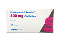 Paracetamol Sandoz 500 mg - Tabletten