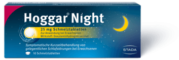 Hoggar Night 25 mg Schmelztabletten