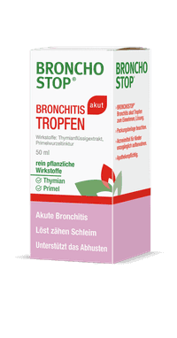 BRONCHOSTOP Bronchitis akut Tropfen zum Einnehmen, Lösung