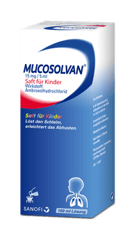 Mucosolvan 15 mg / 5 ml - Saft für Kinder