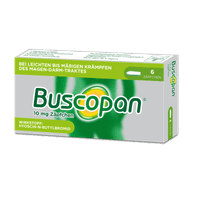 Buscopan 10 mg - Zäpfchen