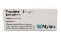 Praxiten 15 mg - Tabletten