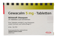 Gewacalm 5 mg - Tabletten