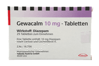 Gewacalm 10 mg - Tabletten