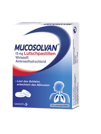 Mucosolvan 15 mg - Lutschpastillen