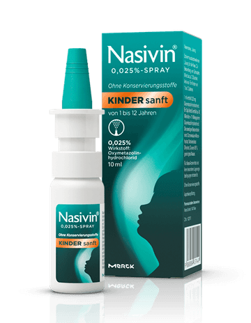 Nasivin Kinder sanft 0,025 % - Spray