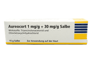 Aureocort 1 mg/g + 30 mg/g Salbe