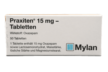 Praxiten 15 mg - Tabletten