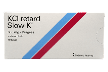 KCl retard Slow-K 600 mg - Dragees