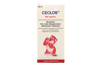 Ceclor 250 mg/ 5 ml - Granulat für orale Suspension