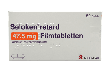 Seloken retard 47,5 mg - Filmtabletten