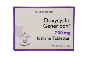Doxycyclin Genericon 200 mg lösliche Tabletten