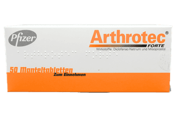 Arthrotec forte Manteltabletten