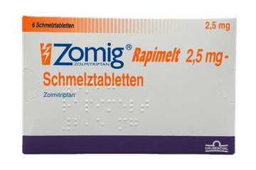 Zomig Rapimelt 2,5 mg - Schmelztabletten