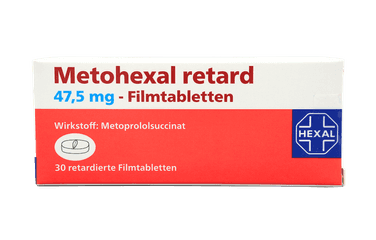 Metohexal retard 47,5 mg - Filmtabletten