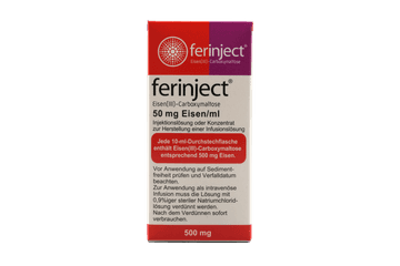 Ferinject 50 mg Eisen/ml Injektionslösung oder Konzentrat zur Herstellung einer Infusionslösung
