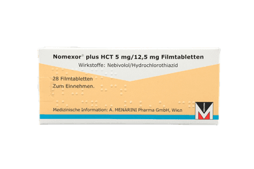 Nomexor plus HCT 5 mg/12,5 mg Filmtabletten
