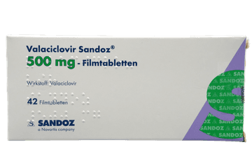 Valaciclovir Sandoz 500 mg - Filmtabletten