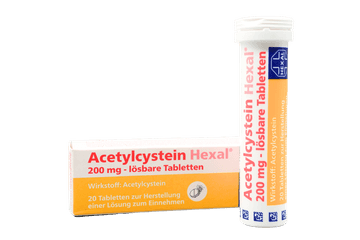 Acetylcystein Hexal 200 mg - lösbare Tabletten