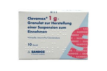 Clavamox 1 g - Granulat zur Herstellung einer Suspension zum Einnehmen