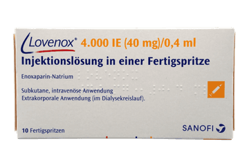 LOVENOX 4.000 IE (40 mg)/0,4 ml Injektionslösung in einer Fertigspritze
