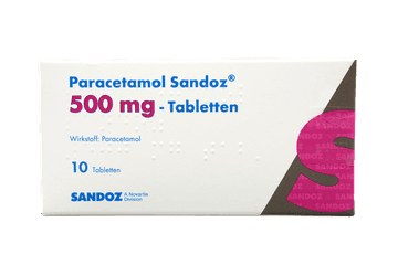 Paracetamol Sandoz 500 mg - Tabletten