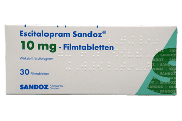 Escitalopram Sandoz 10 mg - Filmtabletten