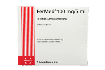 FerMed 100 mg/5 ml Injektionslösung oder Konzentrat zur Herstellung einer Infusionslösung