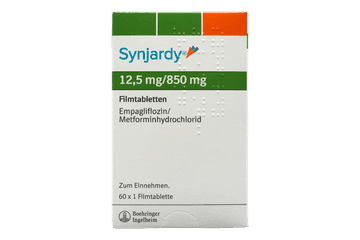 Synjardy 12.5 mg/850 mg Filmtabletten