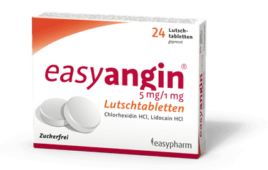 easyangin Mentholgeschmack 5mg/1mg Lutschtabletten